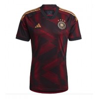 Camiseta Alemania Segunda Equipación Replica Mundial 2022 mangas cortas